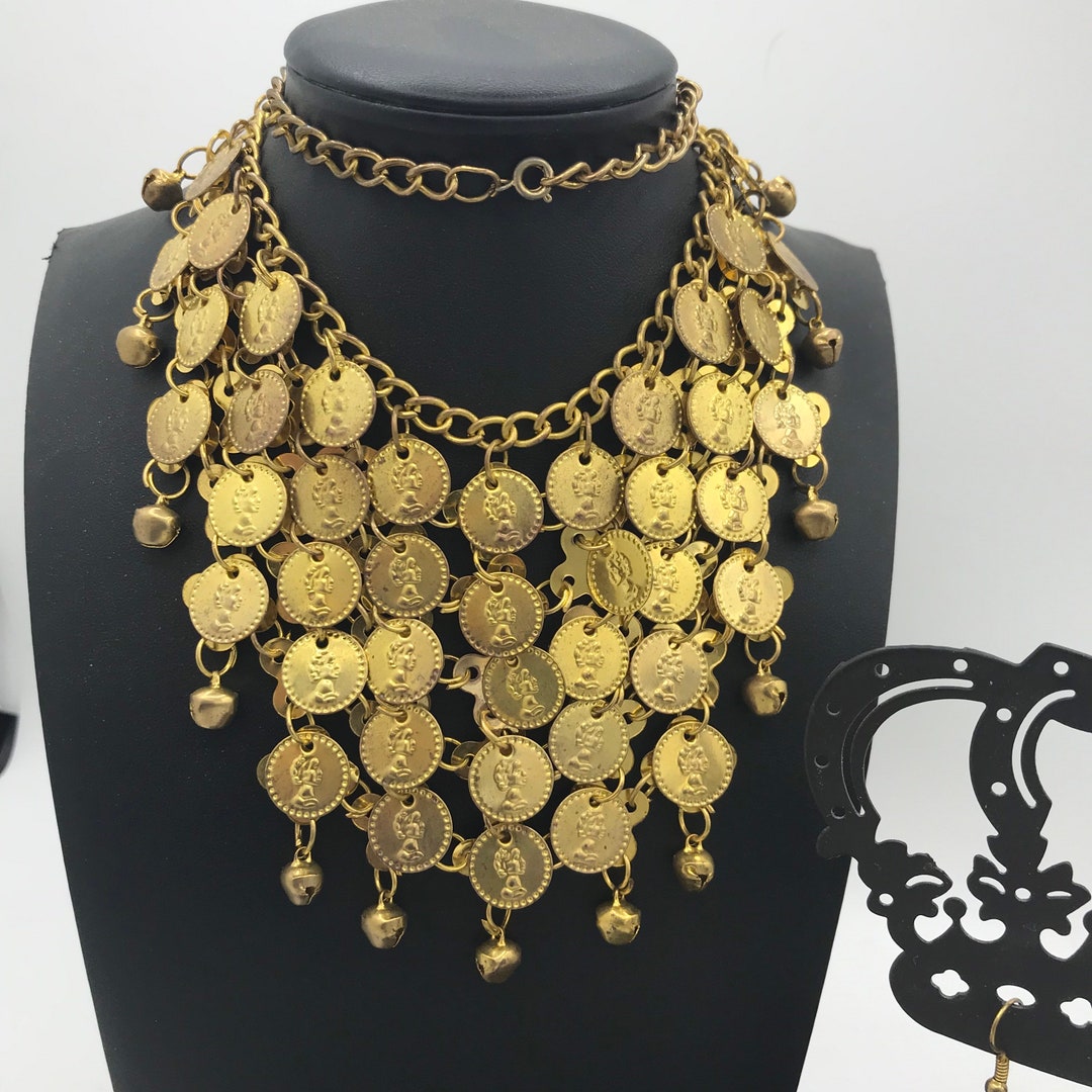 Vintage Coin Layer Necklace