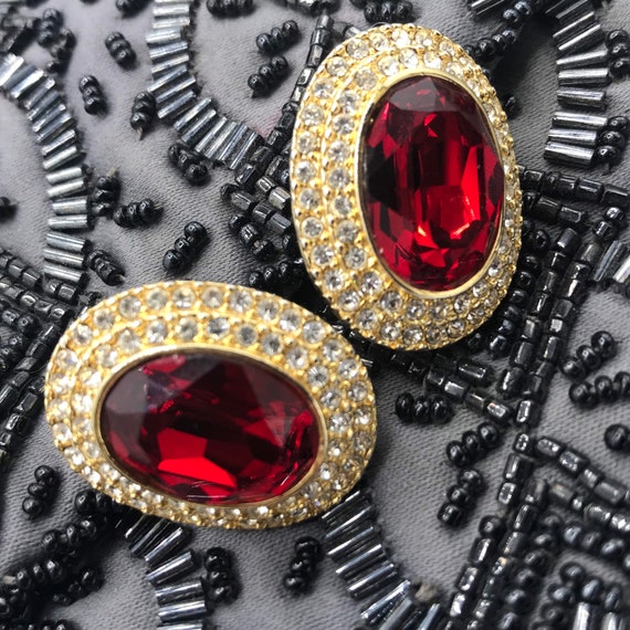Black rhinestone deals stud earrings