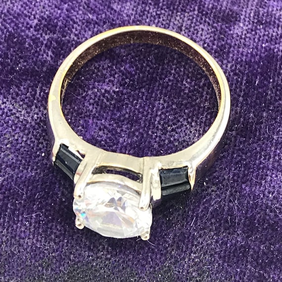 Large Rhinestone Statement Ring - image 8