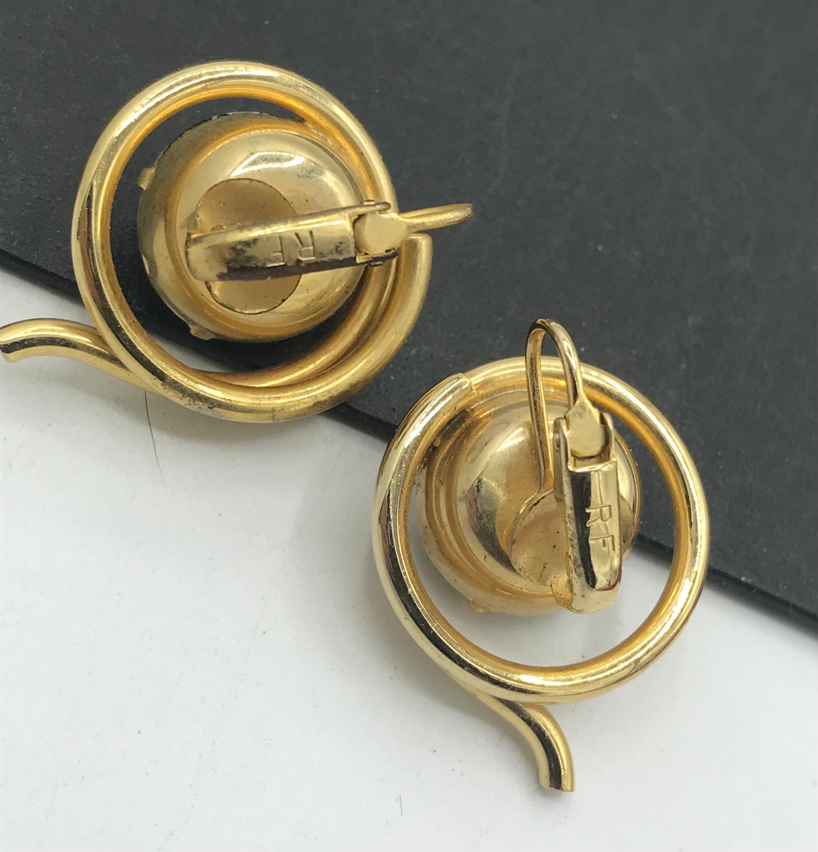 ■VINTAGE HOLLYWOOD■ Knotted Ring Earrings VH2479EA009M ◇VINTAGE HOLLYWOOD◇ Knotted Ring Earrings VH2479EA009M