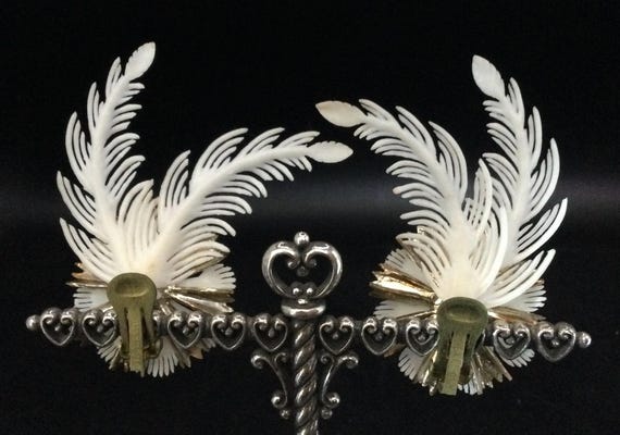 Germany Signed Vintage Large Statement Plastic Fl… - image 3