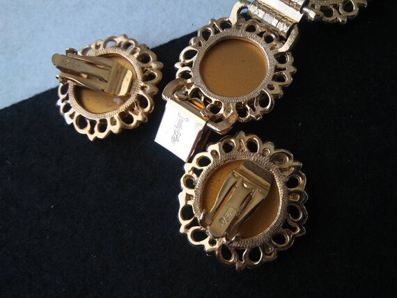 Judy Lee Jewelry, Bracelet Earring Set, New Old S… - image 4