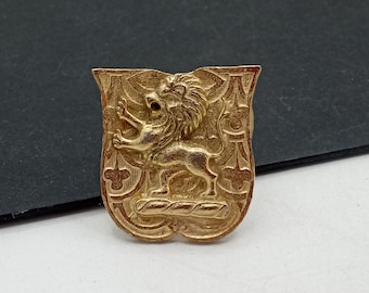 Vintage Lion Adjustable Ring US Size 6 1950&#39;s Jewelry