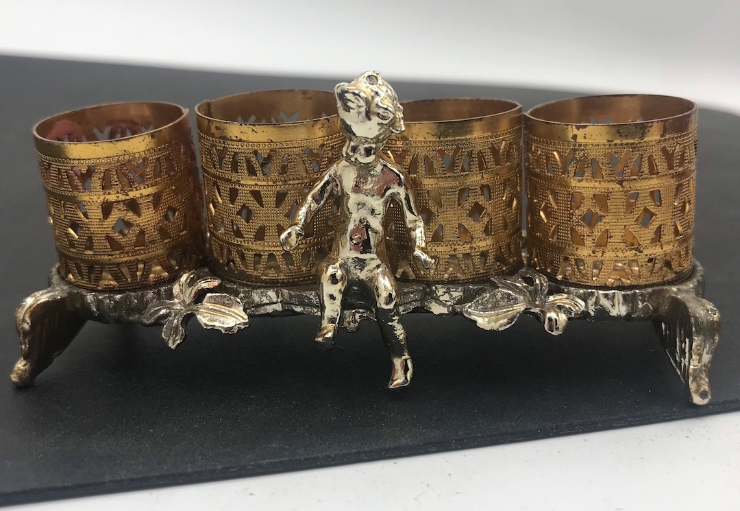 Signed SF Vintage Cherub Angel Lipstick Holder 1960's Etsy