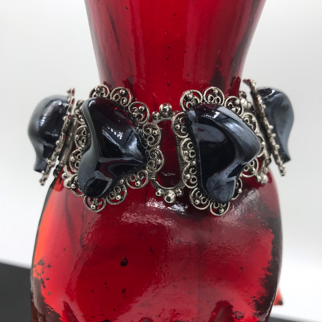 Vintage 1950s Crystal Rhinestone Bracelet