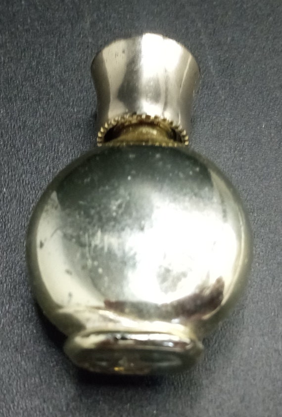 Vintage Miniature Rhinestone Perfume Bottle 1950'… - image 3