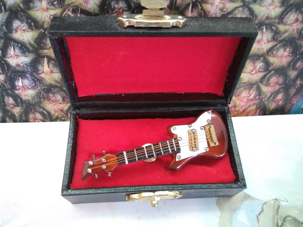 Vintage Guitar Tie Tack Musical Instrument Gift Idea for Him Etsy