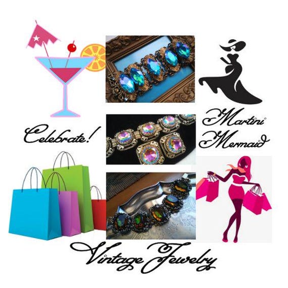 Germany Signed Vintage Large Statement Plastic Fl… - image 10