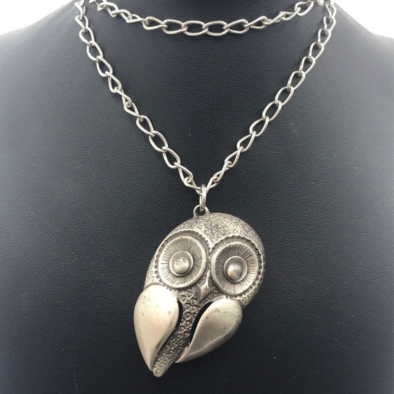 goldette owl pendant necklace - Gem