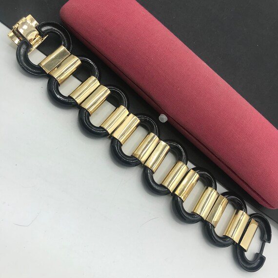 1980s Vintage  Lion Chunky Chain Bracelet, Collec… - image 8
