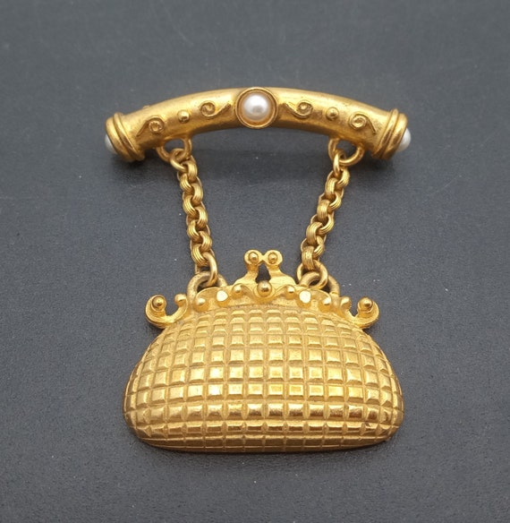 Vintage! gold leslie block - Gem