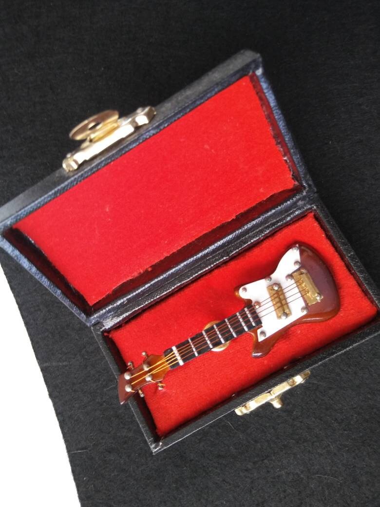 Vintage Guitar Tie Tack Musical Instrument Gift Idea for Him Etsy