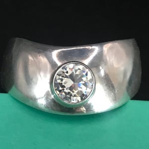 Vintage Taxco Mexico 925 Cuff Bracelet, Retro Mid Century 1950's 1960's Collectible Accessories, High End Signed Jewelry, Artist Signed Cuff