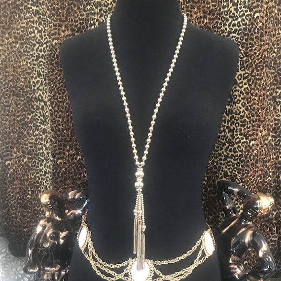 Joan rivers tassel best sale necklace