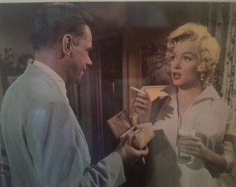 1980's Marilyn Monroe Photograph Print, Seven Year Itch Movie Tom Ewell, Numbered 55/235, 20th Century Fox