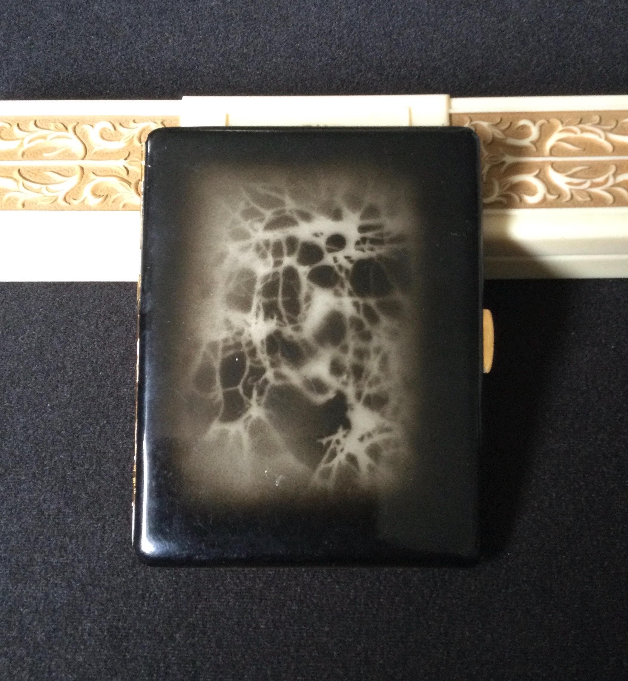 comoy's of london cigarette case Comoy's of London Japan Vintage Cigarette Case, 1950's 1960's Collectible