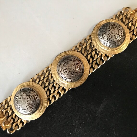 Bibiana Paris Designer Signed Rare Nice chain lin… - image 8