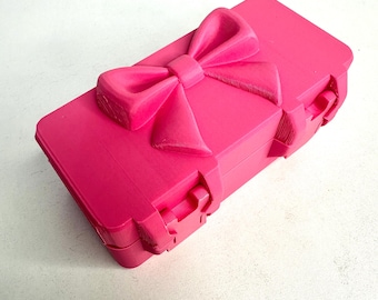 Custodia da viaggio per kit di peptidi / Organizzatore per fiale e siringhe / Scatola portaoggetti medica carina / Custodia da viaggio stampata in 3D / Organizzatore per il benessere estetico