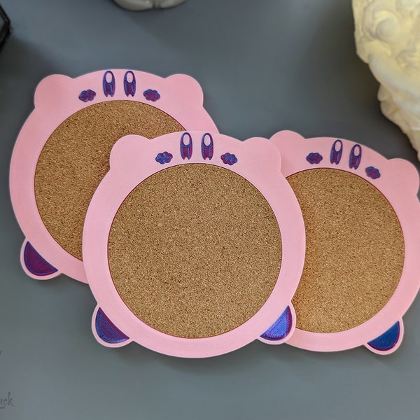 Korb Coaster - Poyo Inspired 3d Printed Coaster