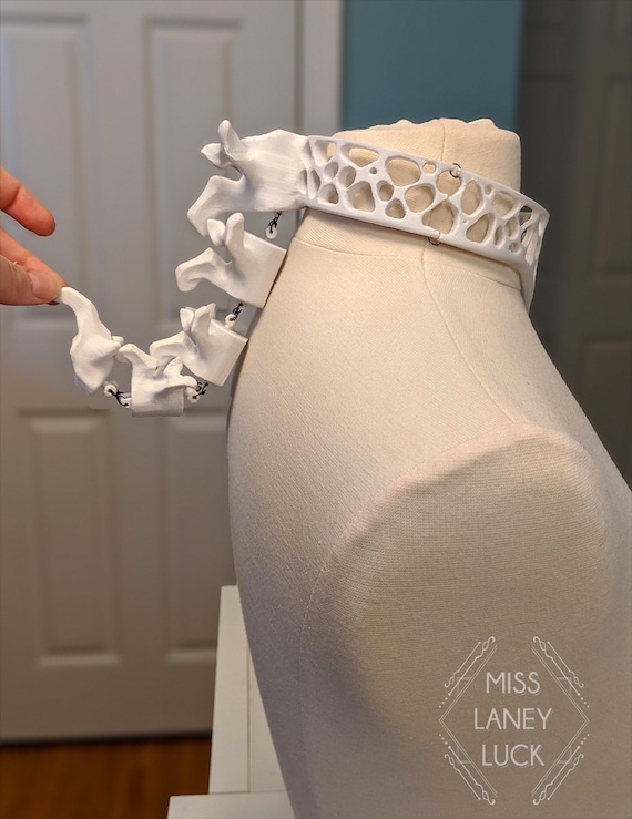 UNFINISHED KIT - Spine Necklace - 3d Printed Articulating