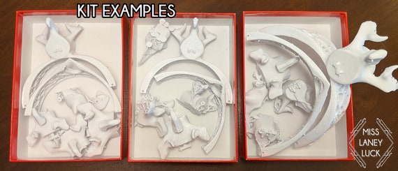 UNFINISHED KIT - Spine Necklace - 3d Printed Articulating