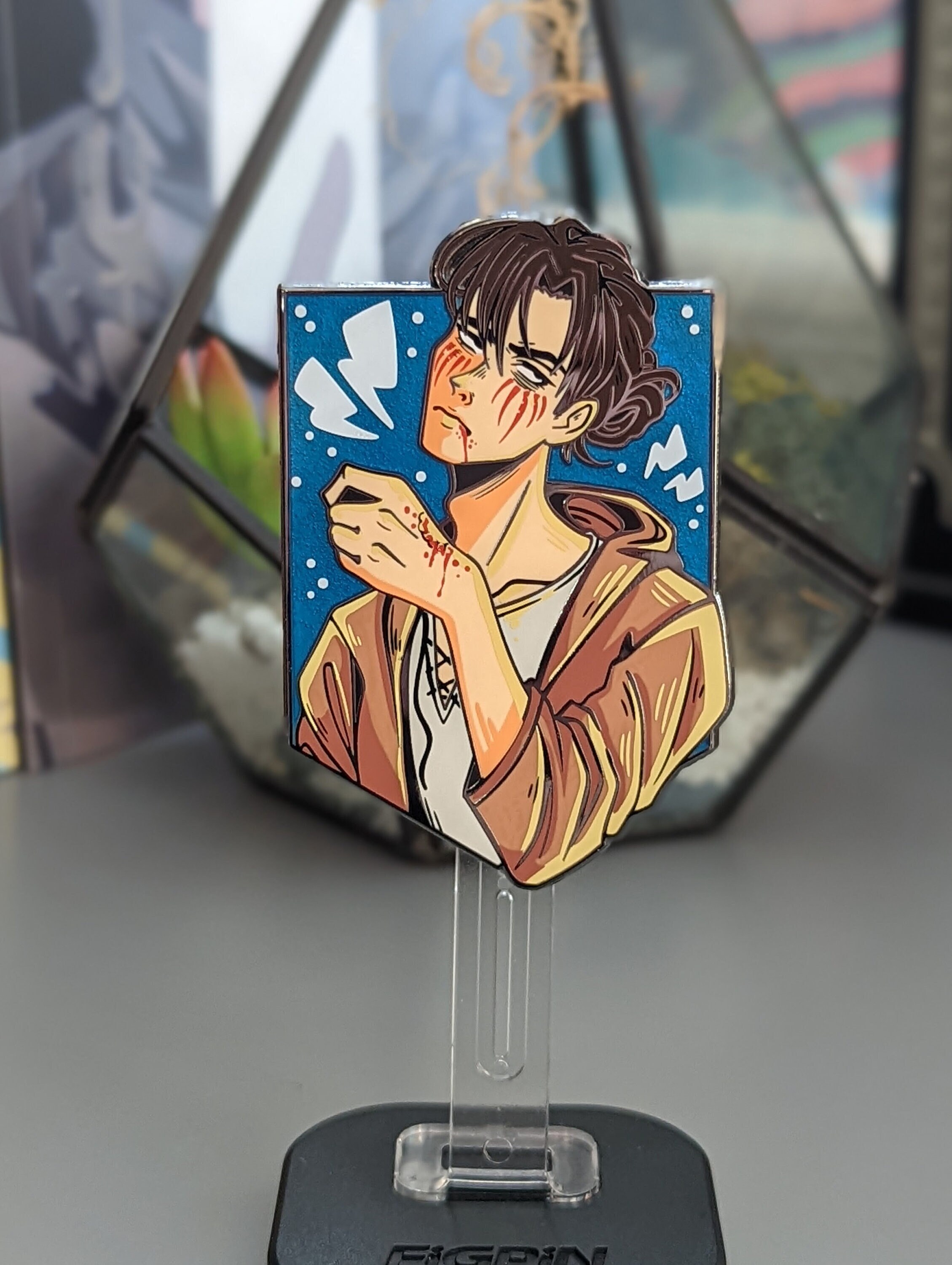 Bottons anime Ataque dos Titãs Shingeki no Kyojin Attack on Titan – broche  boton bottom button pin botton de Alfinete ou Chaveiro ou Imã