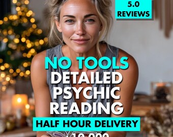 No Tools Psychic Reading Same Hour • Accurate Love, Energy Medium Insight • Honest Clairvoyant Answers, Relationship & Life Guidance