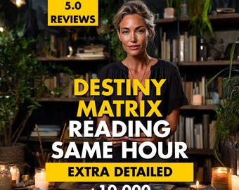 Destiny Matrix & Birth Chart Reading, Deep Astrology, Numerology Insight, Love, Career, Life Path Clarity, Accurate Personalized Guidance