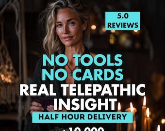 Same Hour No-Tools Psychic Reading | Intuitive Clairvoyant Insight, Career & Life Path | Honest Spiritual Guidance, Medium Energy Reading