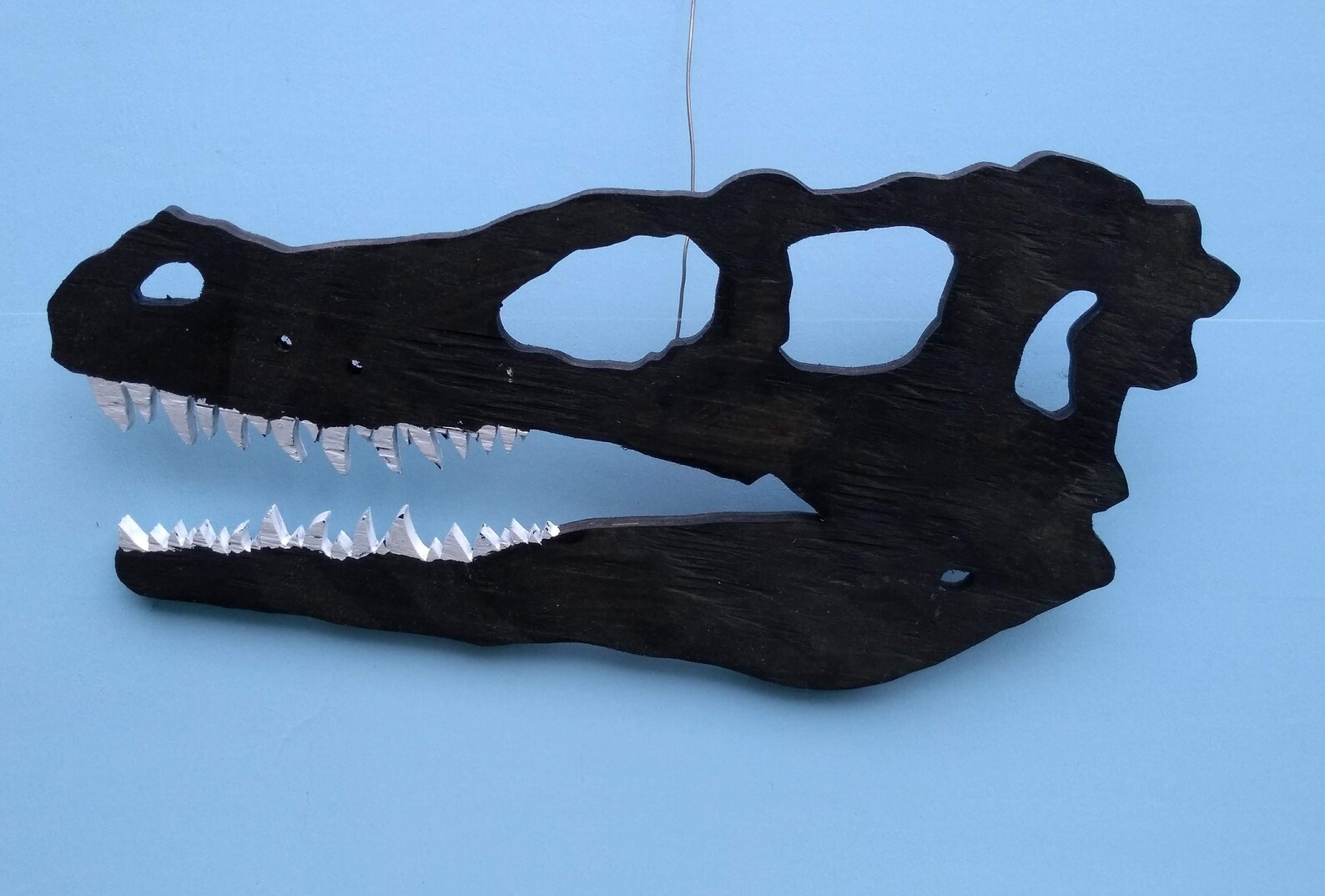 DINOSAUR Alligator Skull Wall HangingDinosaur Wall | Etsy