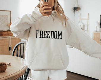 フリーダムシャツ - ミニマリストな愛国心あふれるTシャツ、保守的なステートメント