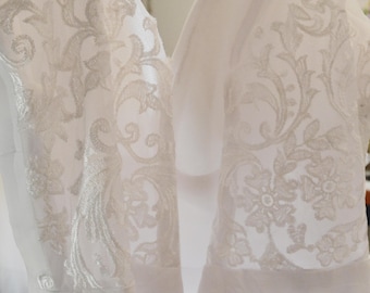 Vestido de novia de gala sin tirantes con corpiño de encaje – Talla y color personalizados disponibles