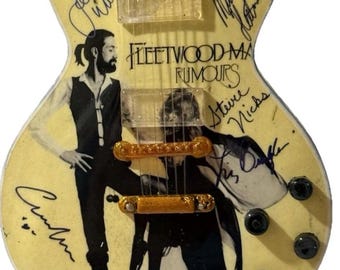 Fleetwood Mac 10” Guitar Tribute. 1:4 scale