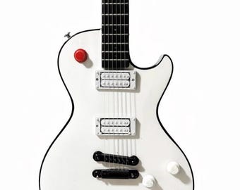 Buckethead 10” Authentic Guitar with stand. 1:4 scale.