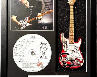 Pink Floyd “The Wall” (David Gilmore) Shadow Box Tribute 11”x14”