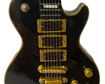 Peter Framton 10” Guitar w/stand. Very Rare! .  1:4 scale