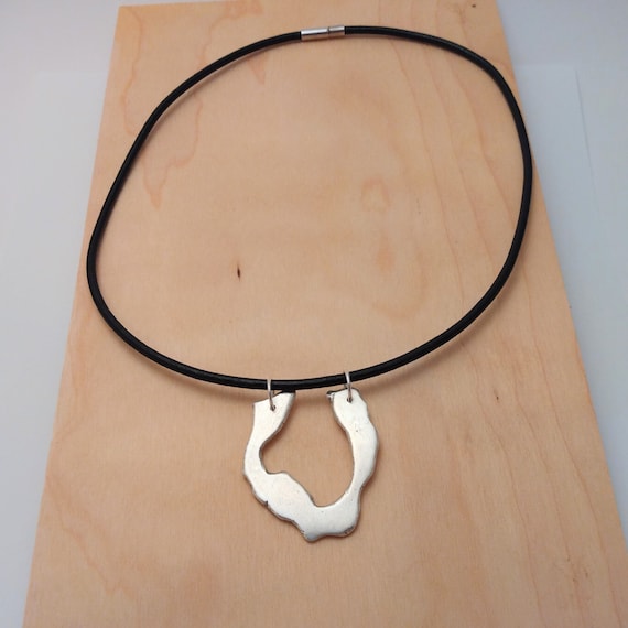 Flow and Fuse Pendant #6: Upcycled Sterling Silver Canada