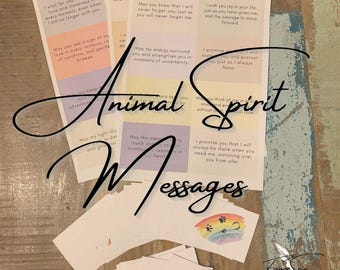 Pet Loss Healing Cards – Comfort & Reflection After Losing a Pet (Digital Download PDF)