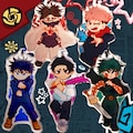 JUJUTSU KAISEN - Acrylic epoxy Keychains product logo