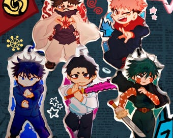 JUJUTSU KAISEN - Sleutelhangers van acryl-epoxy