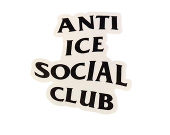 Anti ICE Social Club Magnet