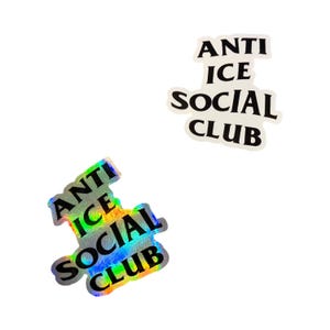 Anti ICE Social Club Decal image 5