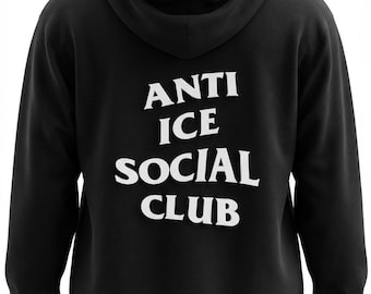 Anti ICE Social Club Hoodie