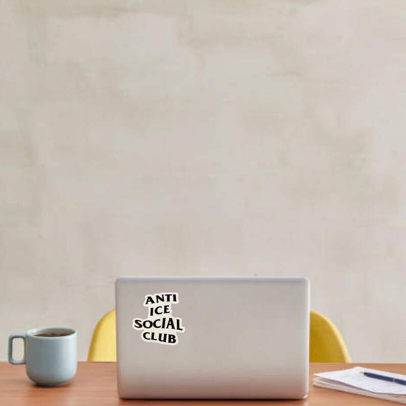 Anti ICE Social Club Decal image 6