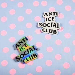 Anti ICE Social Club Decal image 1