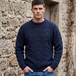 Textured Pullover Knitting Pattern, Inclusive Sizes XS-5XL (Instant Download)