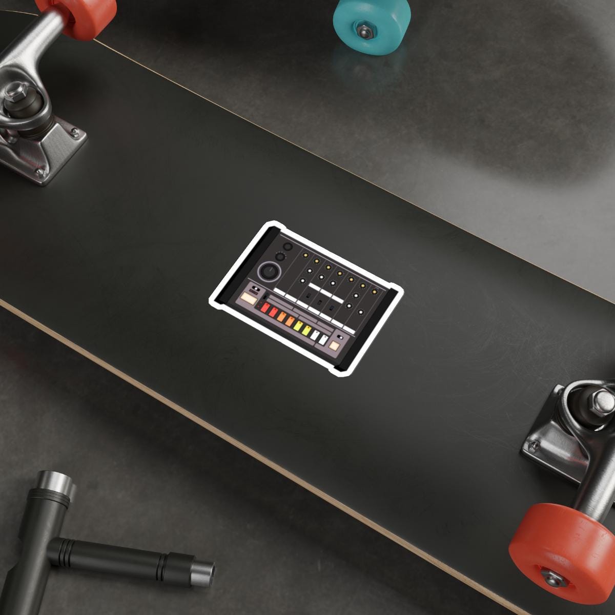 Roland TR-808 Drum Machine Sticker, Analog Rhythm Vinyl Decal for ...