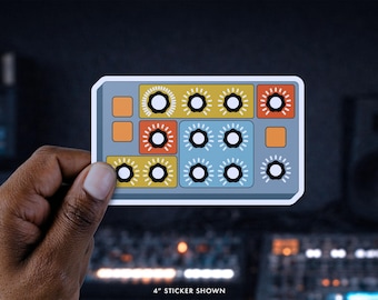Adesivo Moog Sirin, Edição Limitada, Decalque para Sintetizador de Baixo Analógico para Laptop, Equipamento de Estúdio