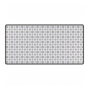 Synth Knobs and Jacks Pattern Desk Mat, Electronic Music Studio Desk Pad for Producers, Minimalist Home Studio Setup or Gift image 6