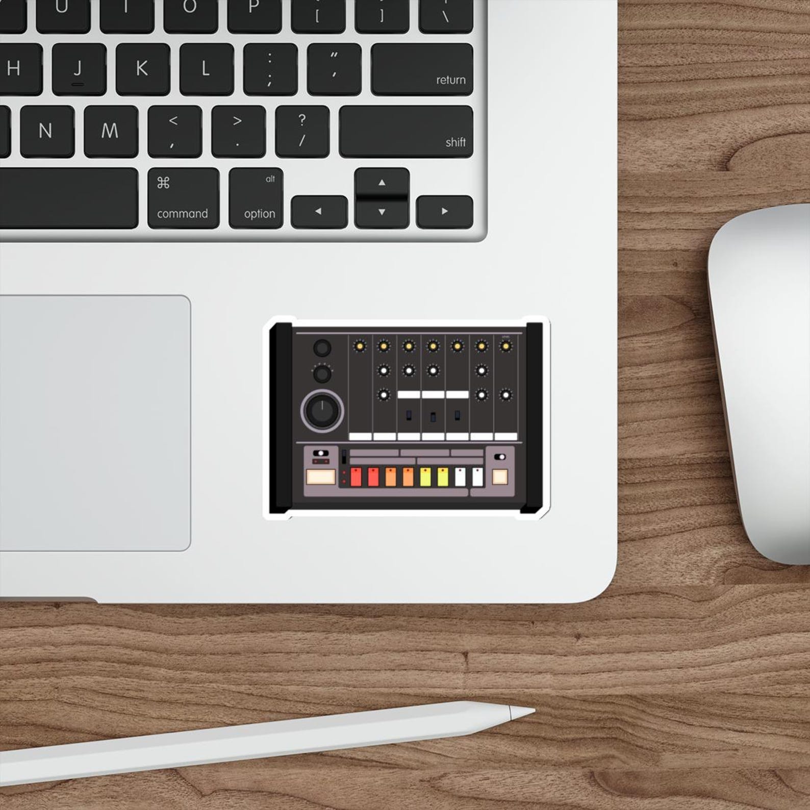 Roland TR-808 Drum Machine Sticker, Analog Rhythm Vinyl Decal for ...